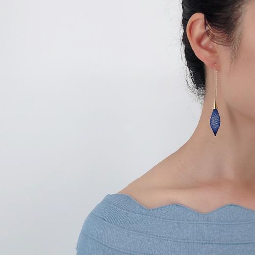 北京仓｜Vlum-Epineuses-皇家蓝 耳线［法国设计师］ 商品图1