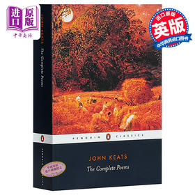 预售 【中商原版】济慈诗歌全集 英文原版 The Complete Poems of John Keats