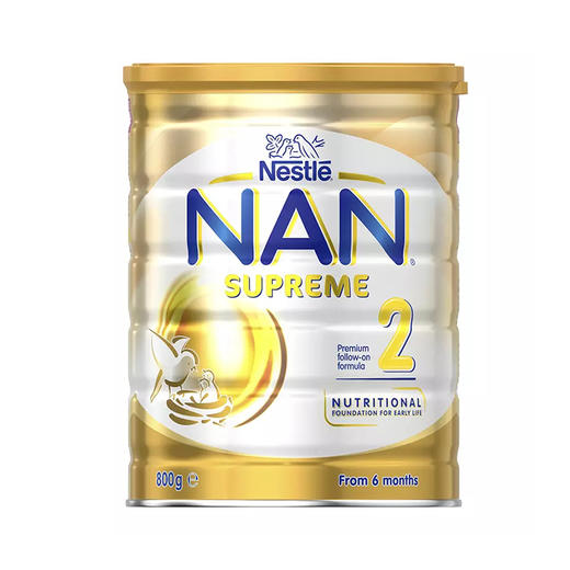 澳洲新西兰Nestle NAN HA Gold 雀巢超级能恩金盾宝宝奶粉2段800g(整件6罐）【澳洲直邮】 商品图0