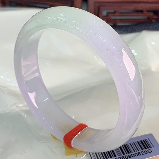 KLW-JF930-3玉石缅甸翡翠玉镯冰彩翡翠紫绿手镯 商品图2