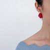 北京仓｜Vlum-Déliée-石榴红 耳夹（无需耳洞）［法国设计师］ 商品缩略图1