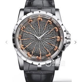 ZF罗杰杜彼圆桌骑士系列腕表RDDBEX0495！大器晚成 王者归来！精雕细镂，尽心竭力，成就永恒经典。男士腕表，皮表带，自动机