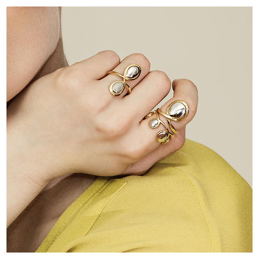 J.HARDYMENT | Double Petal Curlicue Ring [戒指] 商品图2