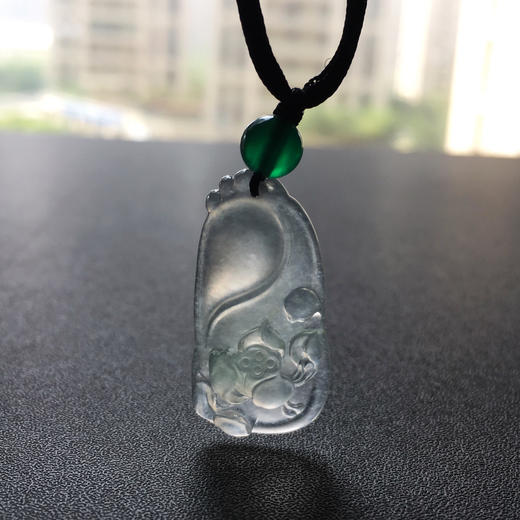 高冰到玻璃种翡翠荷花和和美美 商品图4