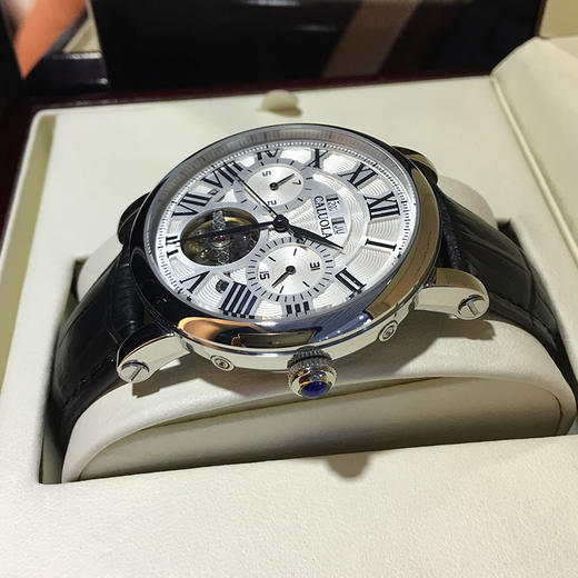 卡罗莱飞轮全自动机械表男士手表 CA1064M 商品图4