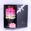 【礼物】18朵香皂花束礼盒母亲情人节浪漫保鲜玫瑰花礼物肥皂花 商品缩略图0