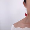 北京仓｜Vlum-Deliee-石榴红 耳线［法国设计师］ 商品缩略图1