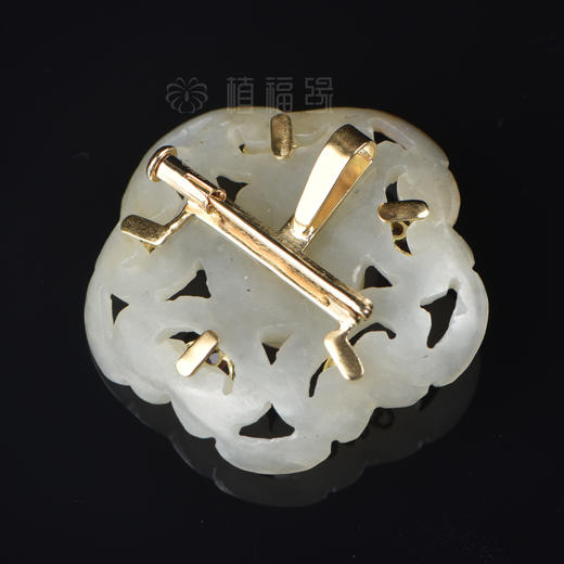 【柔情】古玉花胸针-BY1906009 商品图7