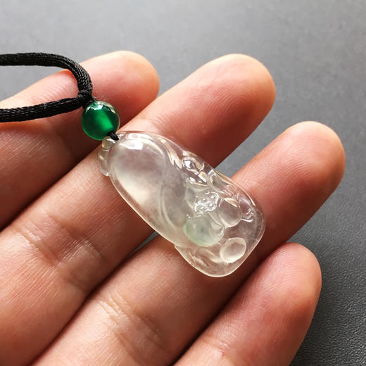 高冰到玻璃种翡翠荷花和和美美 商品图3