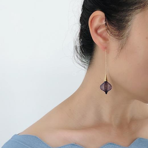 北京仓｜Vlum-Volubiles-皇家蓝 耳线［法国设计师］ 商品图1