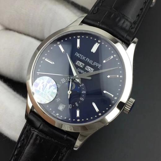 KM百达翡丽 复杂功能计时5396系列 全新开模V2版本上新！男士腕表，皮表带，自动机械机芯，透底 商品图3