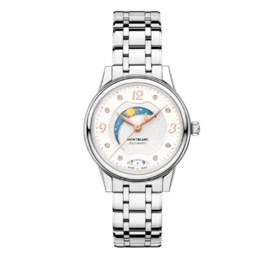 万宝龙 Montblanc 宝曦系列昼夜显示女士自动机械腕表 U0119936 商品图0