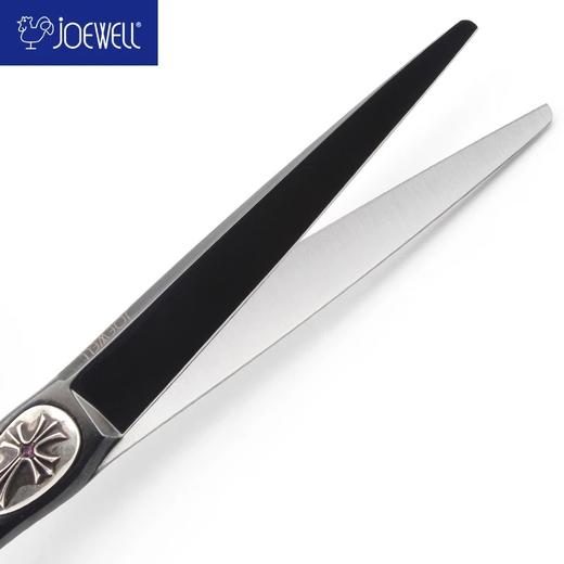 JOEWELL 井上鸡牌 ZN-550BT ZN-600BT 原装进口 剪刀专业黑色美发直剪手型剪 商品图4