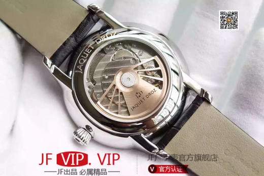TW雅克德罗GRANDE SECONDE ENAMEL系列经典！全自动机械机芯，透底，男表，精钢外壳，小牛皮表带！ 商品图3