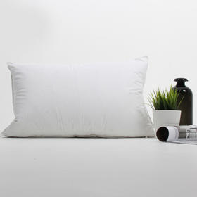 【会员专享】超柔羽丝棉枕芯 羽丝棉内料 家用款 70*48cm（含枕套） 单个装