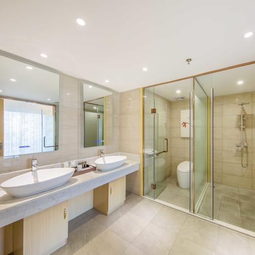 【玉台大露台双床套房/茅君高楼层大床套房】月泉湖居 一房一厅带2个网红私家温泉缸 商品图7