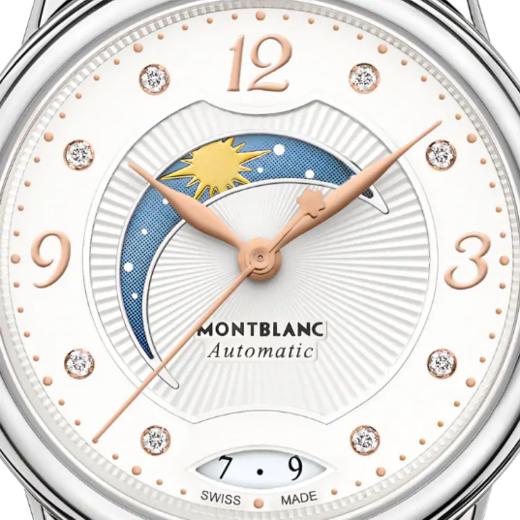 万宝龙 Montblanc 宝曦系列昼夜显示女士自动机械腕表 U0119936 商品图1