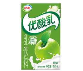 【亚欧超市】伊利原味优酸乳 250ml