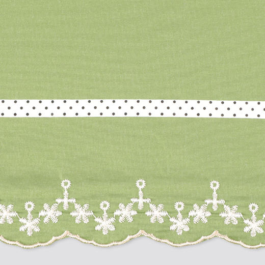 CESARE BRUNI品牌55cm*6k超轻铝骨春夏防紫外线纯色蕾丝刺绣边晴雨伞 CSS1332005 商品图2