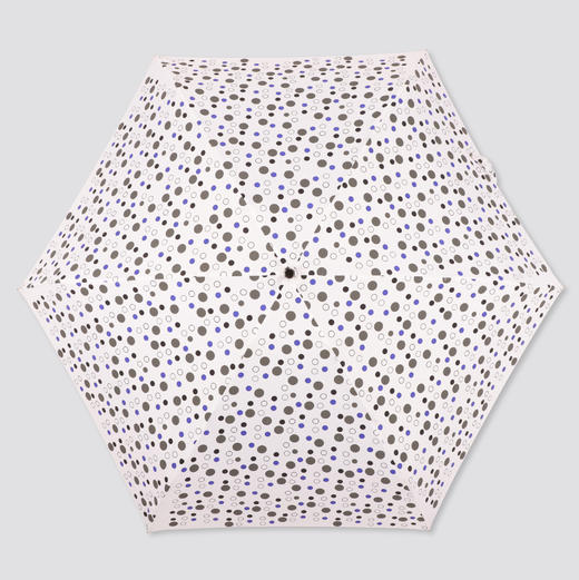 春夏50cm*6K超轻铝骨铝中棒防紫外线经典波点晴雨伞 71228 商品图6