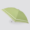 CESARE BRUNI品牌55cm*6k超轻铝骨春夏防紫外线纯色蕾丝刺绣边晴雨伞 CSS1332005 商品缩略图0
