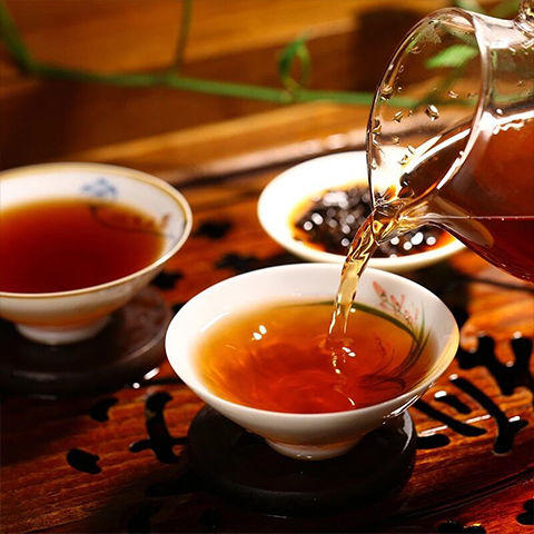 高品质普洱 买4送茶刀普洱普洱茶普洱熟茶普洱茶饼357g 商品图5