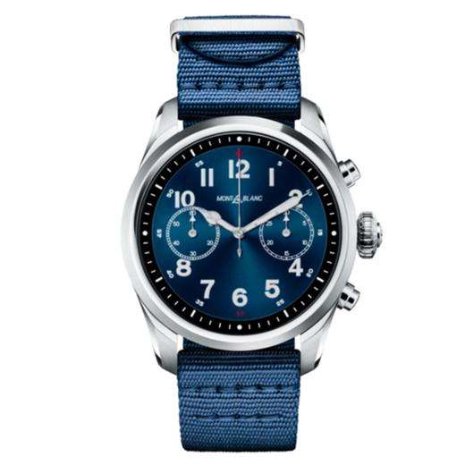 万宝龙 Montblanc 智能腕表SUMMIT 2系列精钢表壳配尼龙表带 U0123853 商品图0