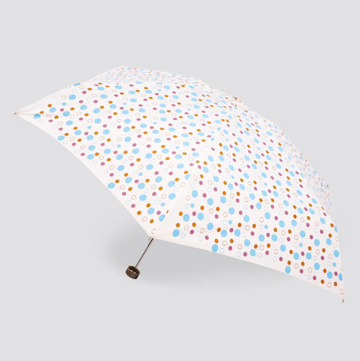 春夏50cm*6K超轻铝骨铝中棒防紫外线经典波点晴雨伞 71228 商品图11