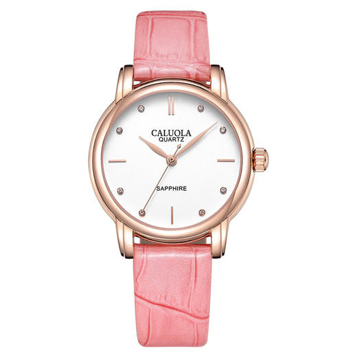 卡罗莱时尚潮流石英表女士手表女表ca1031l条