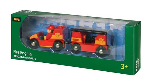 BRIO 红色声光救火车BROC33576 商品图0