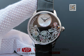 TW雅克德罗【女神】腕表 表里如一 独具匠心！烧钢蓝指针，电白金手工镶钻，玫瑰金镶钻！直径33mm厚度：10mm