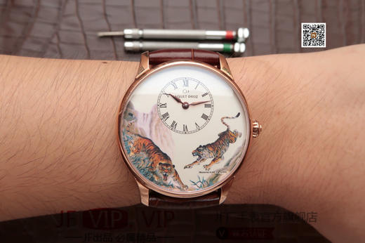 TW雅克德罗艺术工坊系列J005033280，43毫米直径,男士手表，克隆原版Jaquet Droz 2653自动机械机芯，摆轮：重金属摆陀 商品图8