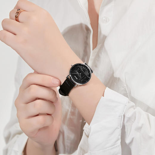 卡罗莱女表简约时尚女士手表防水学生皮带 CA1119L 商品图2