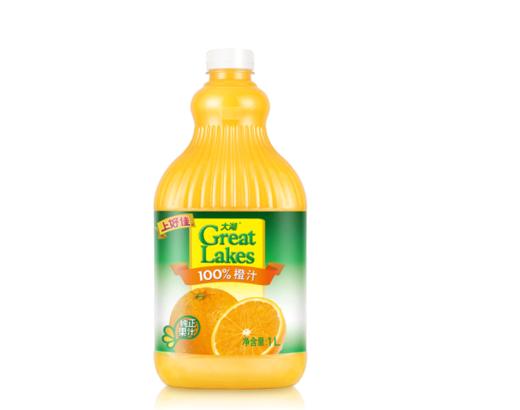 【亚欧超市】大湖天然橙汁1L 商品图0