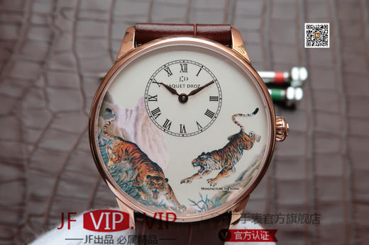 TW雅克德罗艺术工坊系列J005033280，43毫米直径,男士手表，克隆原版Jaquet Droz 2653自动机械机芯，摆轮：重金属摆陀 商品图3