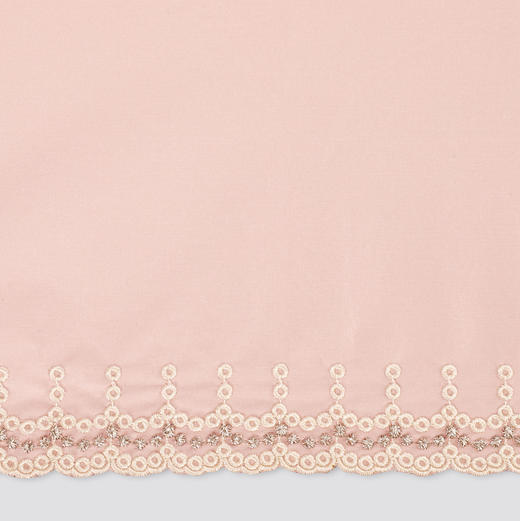 CESARE BRUNI品牌55cm*6k超轻铝骨春夏防紫外线纯色蕾丝刺绣边晴雨伞 CSS1332005 商品图8