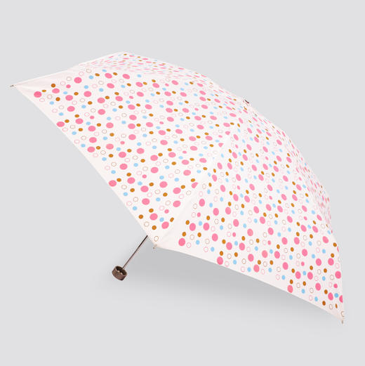 春夏50cm*6K超轻铝骨铝中棒防紫外线经典波点晴雨伞 71228 商品图0