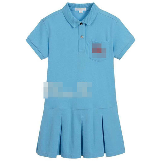 ***【开放日 腾坑位】女童轻奢连衣裙  一款有设计感的连衣裙   领口尺码标错误  准确尺码看建议身高 商品图2