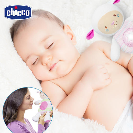 智高蓝色声光音乐晚安羊（可录音）00009090200000 商品图1