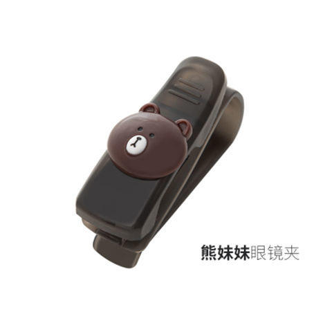 车载太阳眼镜夹车用汽车太阳镜墨镜架创意多功能眼镜架遮阳挡挂式 商品图7