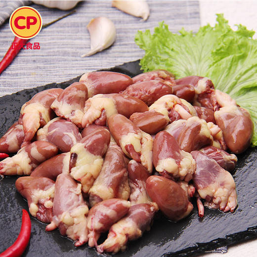 cp正大食品板冻鸡心500g袋