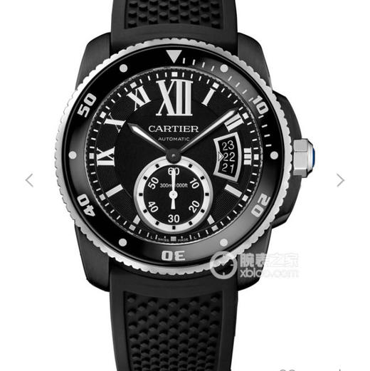 JJ卡地亚CALIBRE DE CARTIER卡历博系列WSCA0006潜水腕表，42mm直径，男士手表，硅胶表带，自动机械机芯，密底 商品图0