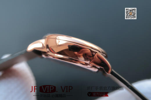 TW雅克德罗【女神】腕表 表里如一 独具匠心！烧钢蓝指针[强]电白金手工镶钻，玫瑰金镶钻！直径33mm，厚度：10mm 商品图4