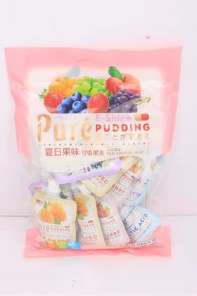 一莎粉色夏日果冻600g