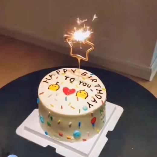 网上很火的仙女棒蜡烛，单拍不发货，随蛋糕一起配送~ 商品图0