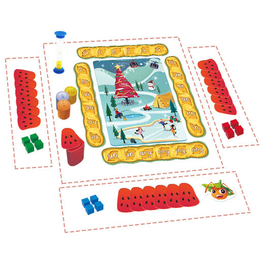 【玩童时光机】蚂蚁拼音-儿童逻辑思维专注力训练益智类玩具亲子互动桌面游戏 商品图2