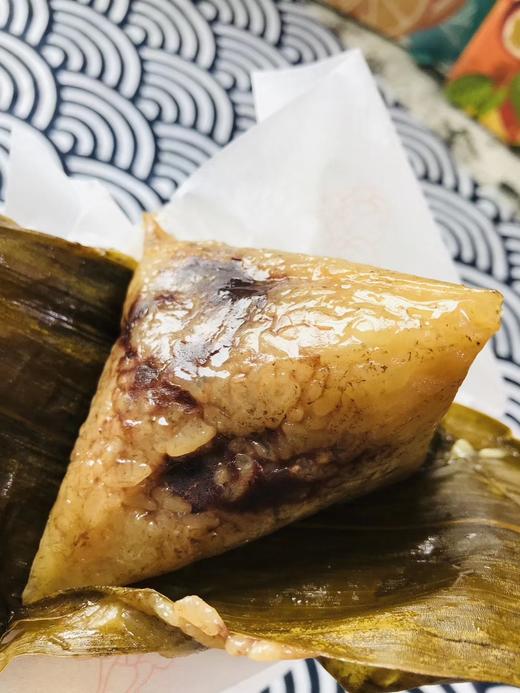 早餐好选择五芳斋豆沙粽鲜肉粽单枚100克