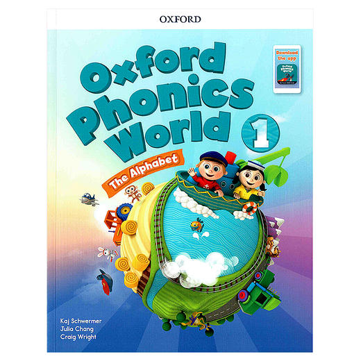 【中商原版】Oxford Phonics World Level 1 Student Book with e-Reader book pack 英文原版牛津少儿英语自然拼读世界1 商品图0