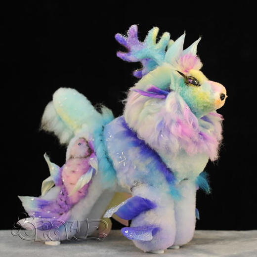 模特狗贵宾全身毛 - 白羊毛  OPAWZ小爪印 商品图2