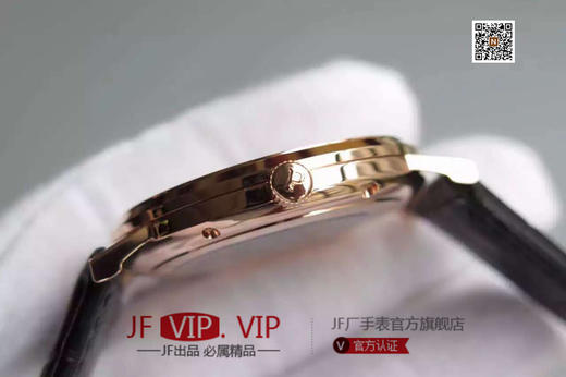 MC伯爵 超薄系列 ，进口全新西铁城9015机芯，精钢外壳，透底，男表，小牛皮表带，超薄的款式简约而不简单！ 商品图6